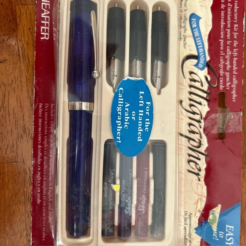 Calligrapher Sheaffer Easy To Use For The Left Handed Or Arabic Calligrapher Vtg